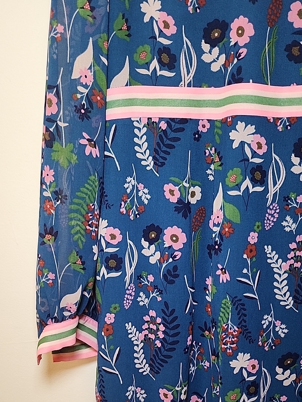Boden Ellen Floral Maxi Dress  Baltic Botany floral print Size 16 - Picture 12 of 16